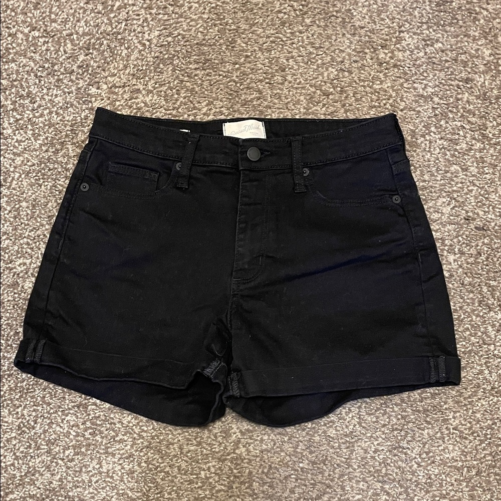 Black Women's Denim Shorts - universal thread Brand - Picture 1 of 4